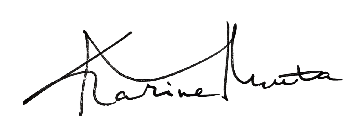 Karine Mellata signature